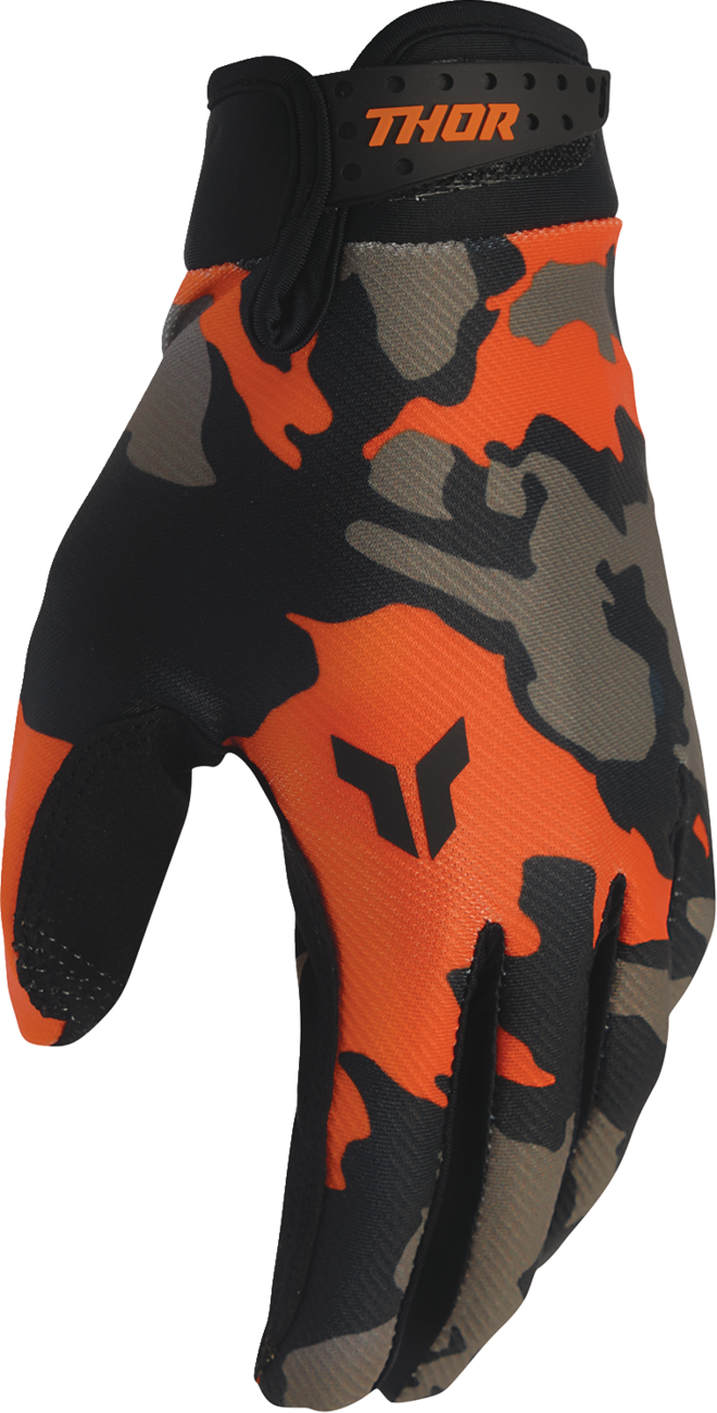 Thor 2026 Launchmode Hunter Gloves Orange/Black
