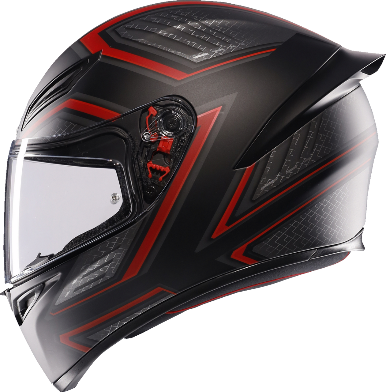 AGV K1 S Full Face Helmet Sling Matte Black/Red