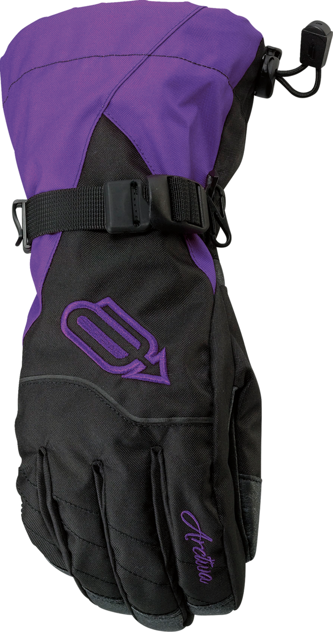 Arctiva Womens Pivot Snow Gloves Medium Purple