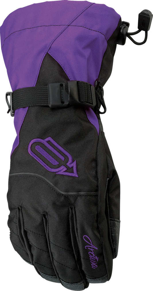 Arctiva Womens Pivot Snow Gloves Medium Purple