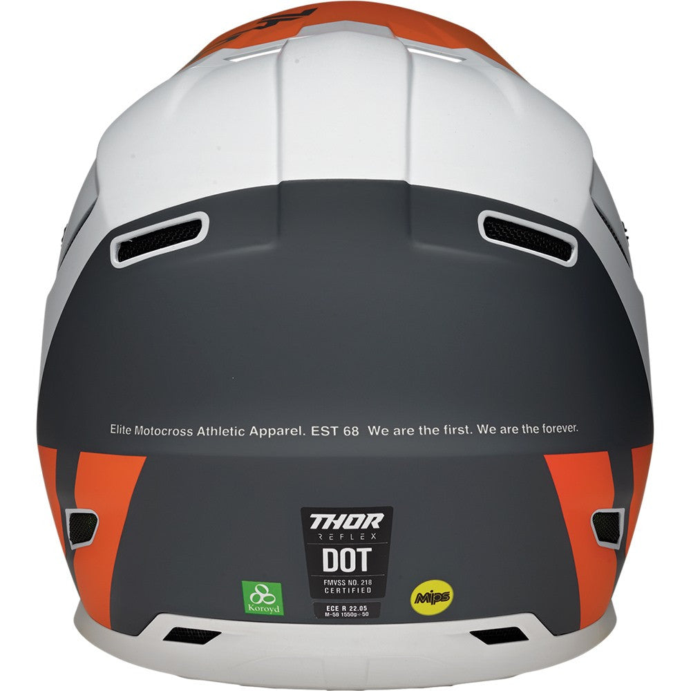 Thor 2023 Reflex Cube MIPS Helmet - Grey/Orange