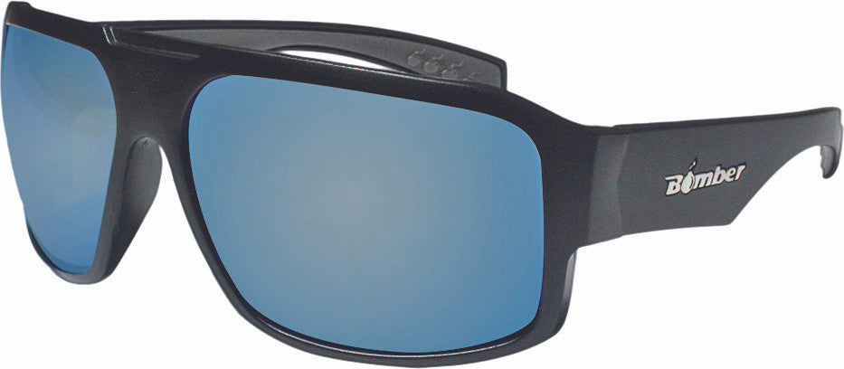BOMBER - M103-ICE - MEGA BOMB EYEWEAR MATTE BLACK W/ICE MIRROR LENS