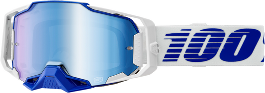 100% - 50005-00031 - ARMEGA GOGGLE BLUE MIRROR BLUE LENS