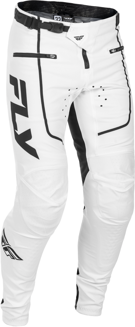 FLY Racing 2026 Youth Rayce Bicycle Pant White/Black