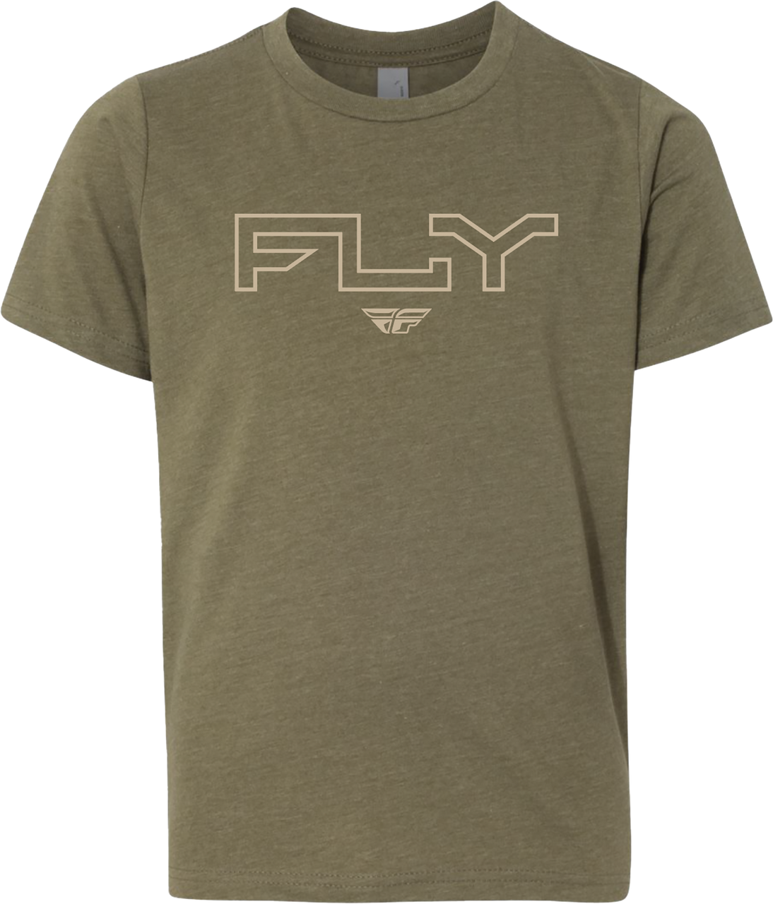 FLY Racing Youth FLY Edge Tee Military Green