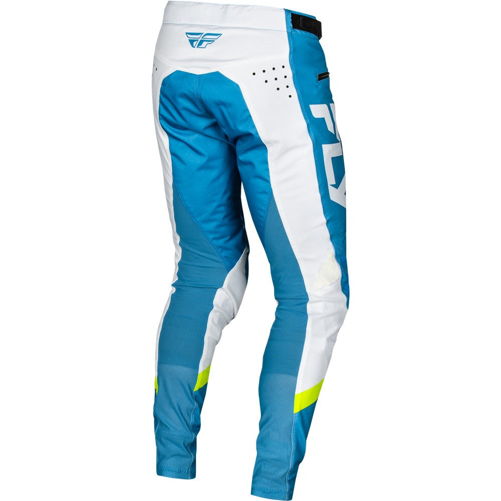 FLY Racing 2025 Rayce Bicycle Jersey Pant Combo Blue/White/Lime Green