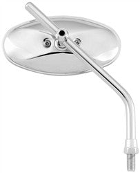 Bikemaster Oval Adjustable Length Mirror