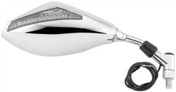 Bikemaster Mirror Set With L.E.D. Turn Signals