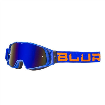 Blur B-20 Goggle - Flat Blue/Orange