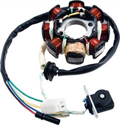 Outside 2015 Chinese Engine 50CC 8-Coil Magneto/Stator