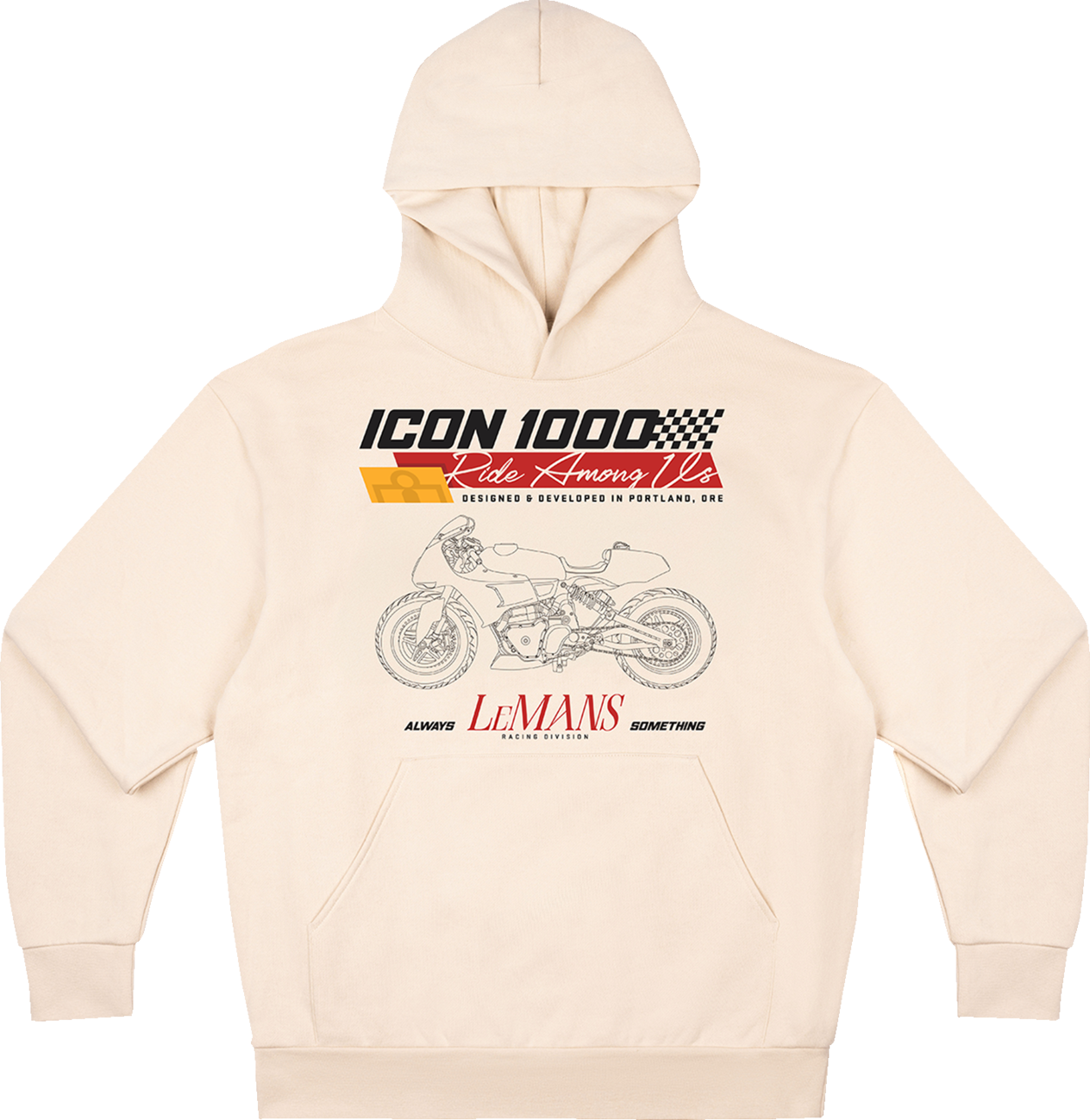 ICON Always Something Hoodie Ivory