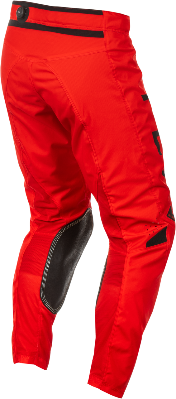 FLY Racing 2025 Kinetic Center Pant Red/Black