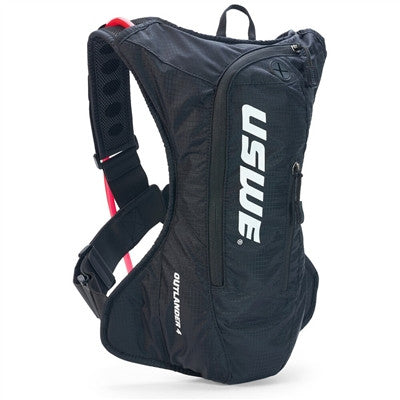 USWE Outlander 4 Hydration Pack with 3L bladder - Black