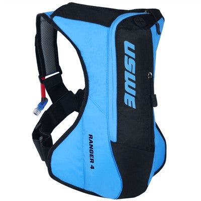 USWE Ranger 4 Hydration Pack with 3L bladder - Blue/Black