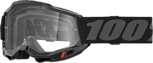 100% - 50018-00006 - ACCURI 2 OTG GOGGLE BLACK CLEAR LENS