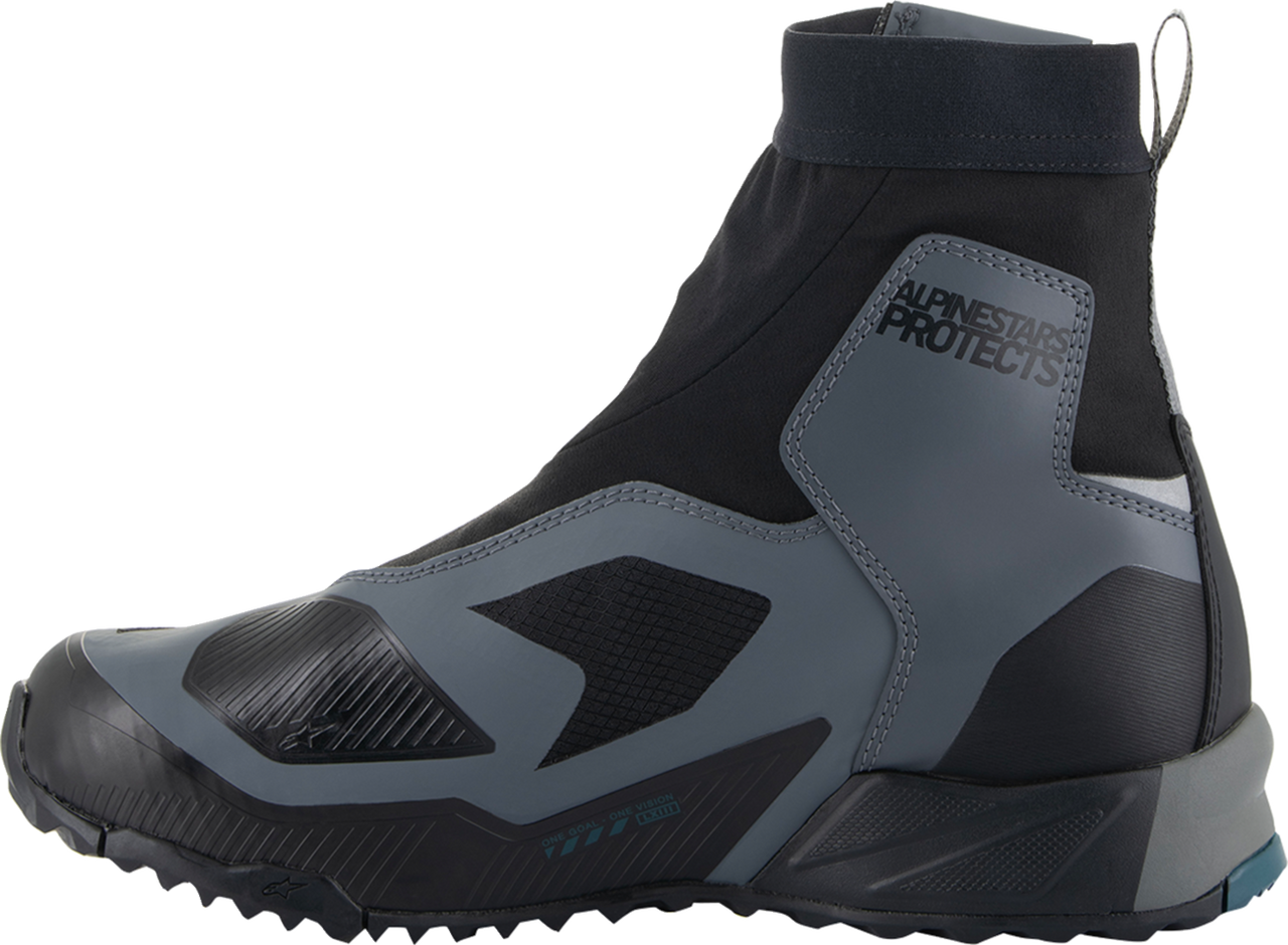 Alpinestars CR-8 Gore-Tex Shoes - Black/Grey/Blue