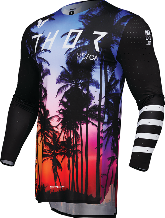 Thor 2025 SPORTMODE SD Jersey Black