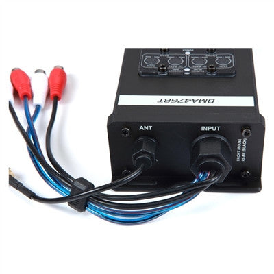Navatlas BMA476BT IP66 Rated 300W 4-Channel Amplifier with Bluetooth Audio Streaming