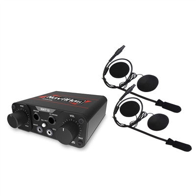 Navatlas NIH110PK Compact 2-4 Users Intercom with 2 Headsets