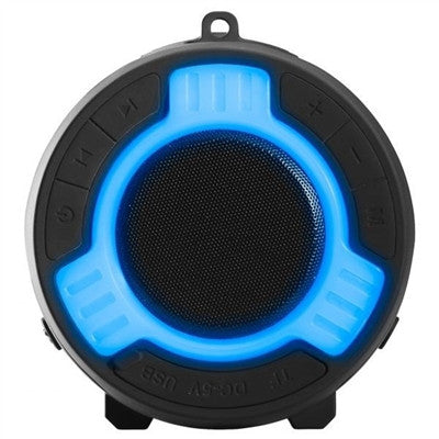 Boss Water Resistance Rebel Portable BT Audio Tube Radio Speaker