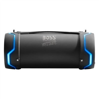 Boss Water Resistance Rebel Portable BT Audio Tube Radio Speaker
