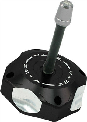 Zeta Billet Gas Caps - Black