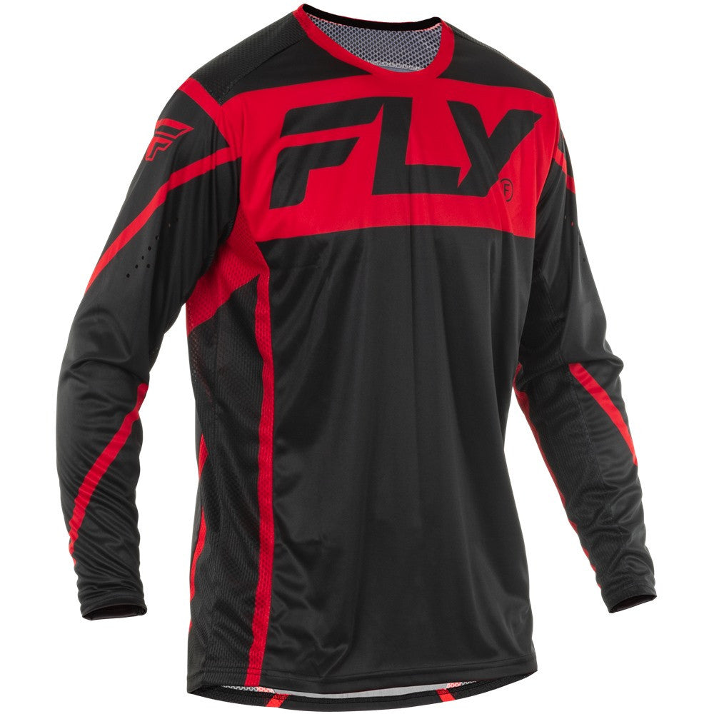 FLY Racing 2025 Youth Lite Jersey Pant Combo Black/Red