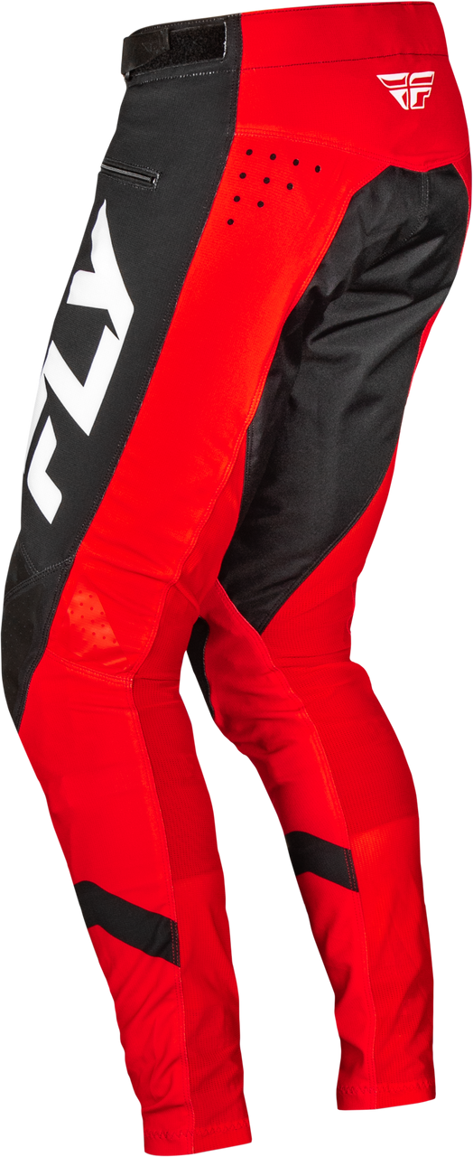 FLY Racing 2025 Youth Rayce Bicycle Pant Red/Black/White