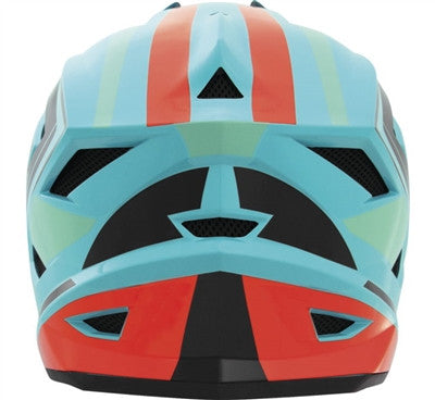 THH T-42 Acceler Bike Helmet - Acceler Blue/Orange