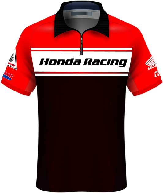 Factory Effex Honda Team Pit Shirt - Red/Black/White
