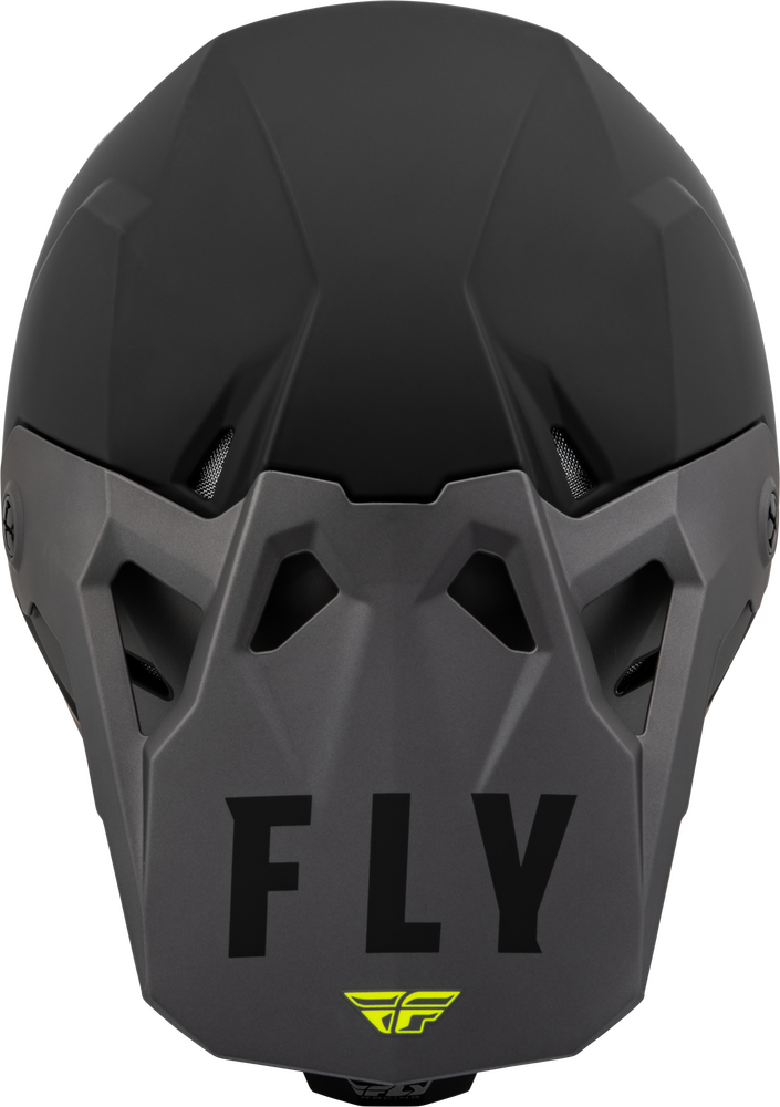 FLY Racing 2023 Formula CP Slant Offroad Helmet Matte Black/Grey/Hi-Vis