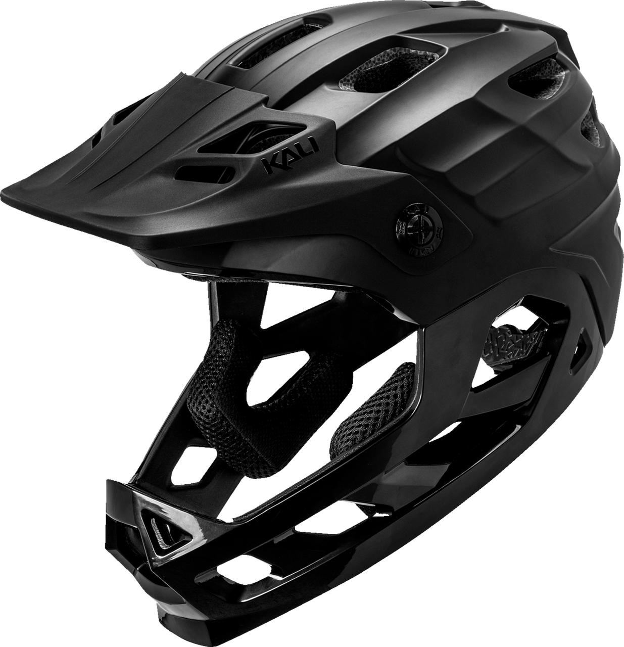 Kali Child Maya Race Full Face Bicycle Helmet Race Black