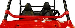 Dragonfire RZR RacePace Front Dash Bar Brace (Fits All RZR Models) - Red