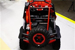 Dragonfire Race Pace Spare Tire Carrier (fits all 2 seat RZR models) - Red