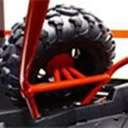 Dragonfire Race Pace Spare Tire Carrier (fits all 2 seat RZR models) - Red