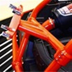 Dragonfire Race Pace Spare Tire Carrier (fits all 2 seat RZR models) - Red