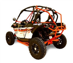 Dragonfire Maverick Max Race Pace Nerf Bars - Black