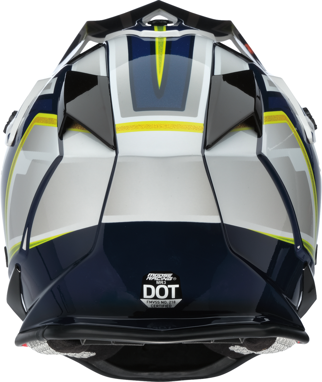 Moose Racing MR3 F.A.F Helmet White/Navy/Green