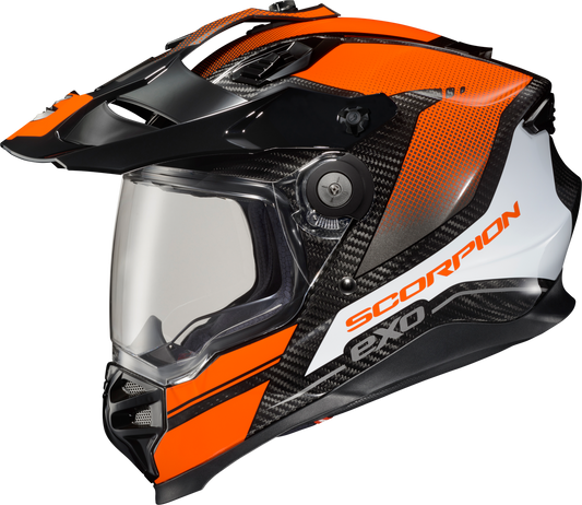 Scorpion XT9000 Carbon Full-Face Helmet - Trailhead Orange