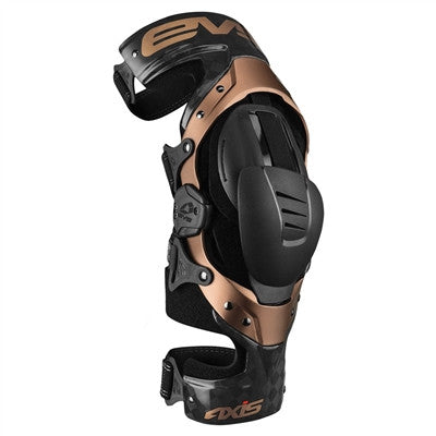EVS Axis Pro Knee Braces - Copper/Black - Pair