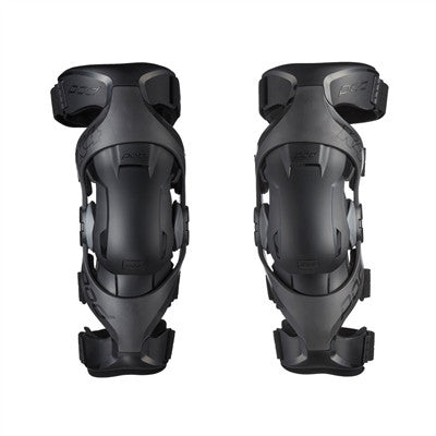 POD Youth K4 Knee Braces Pair - Graphite/Black
