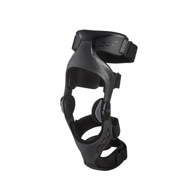 POD Youth K4 Knee Braces Pair - Graphite/Black