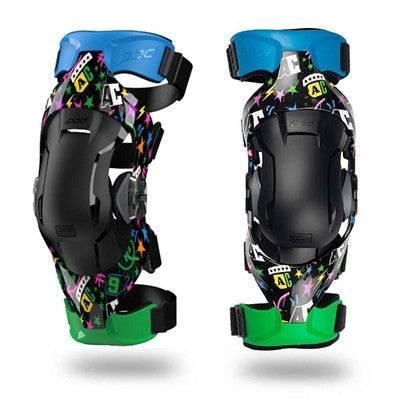 POD Youth K4 V2.0 AC9 Limited Edition Knee Braces - Pair