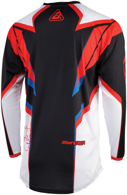 Answer Racing 2025 Syncron Envenom Jersey Pant Combo Red/White/Blue