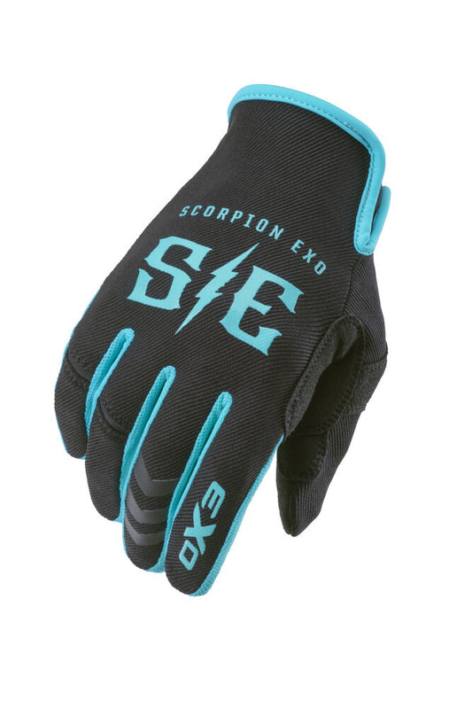 Scorpion Air-Stretch Gloves Charge Black/Teal