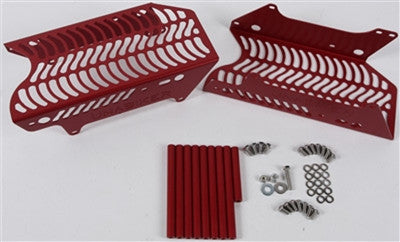 Unabiker Radiator Guards - Red