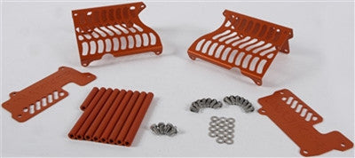 Unabiker Radiator Guards - Orange