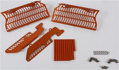 Unabiker Radiator Guards - Orange