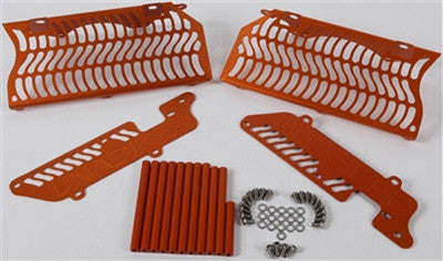 Unabiker Radiator Guards - Orange