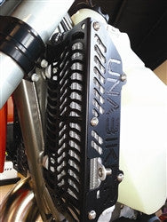 Unabiker KTM Radiator Guard - Black